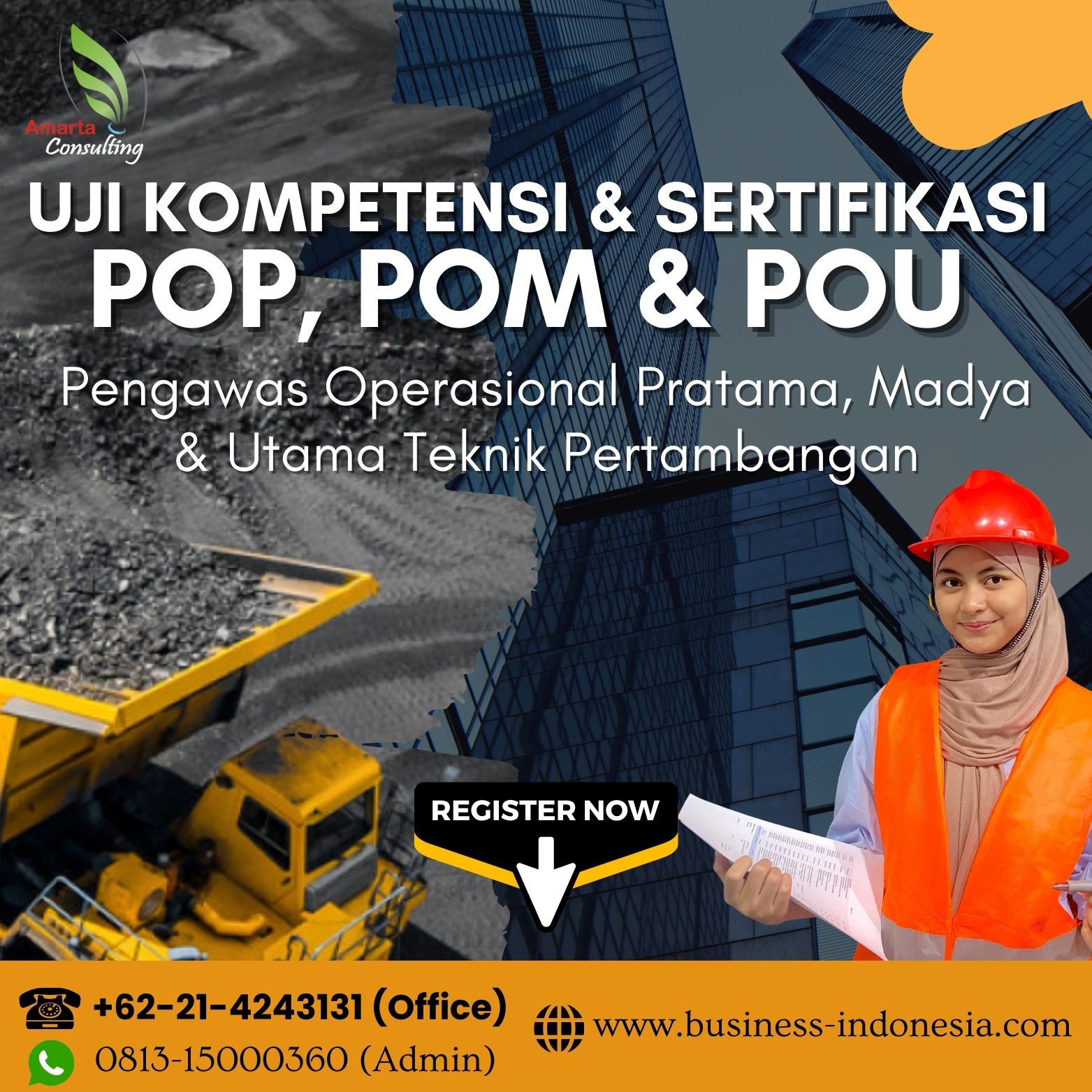 Sertifikasi POP Tenaga Teknik Pertambangan